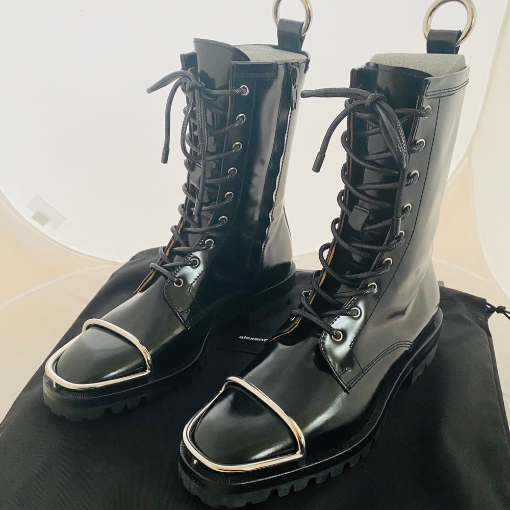 Alexander Wang Kennah Combat Boots